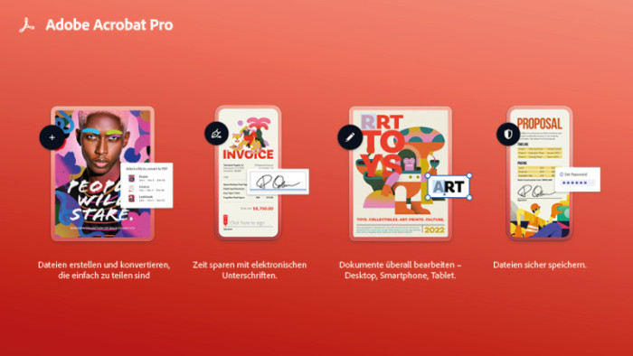 Adobe Acrobat bietet eine Vielzahl innovativer Funktionen, die den Umgang mit digitalen Dokumenten enorm erleichtern. (Bild: Adobe)